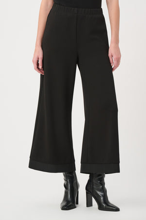 Wide Leg Pull On Trousers