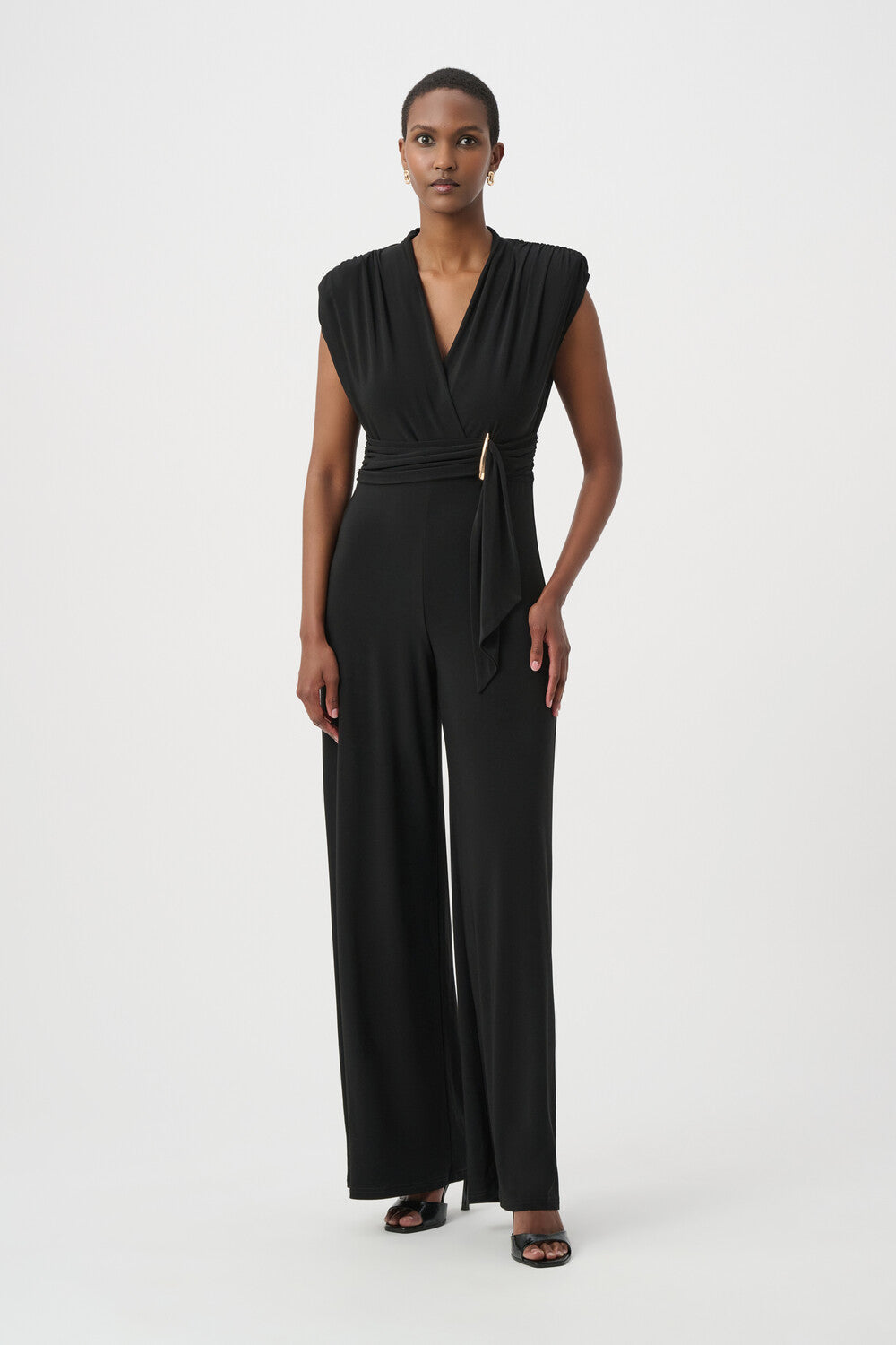 Formal Belted Jumpsuit