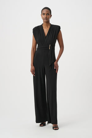 Formal Belted Jumpsuit