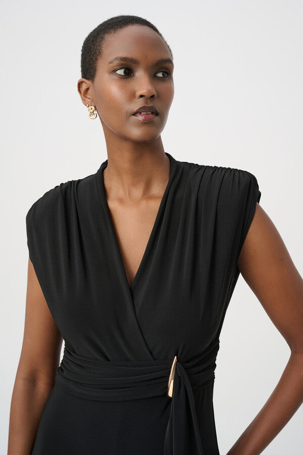 Formal Belted Jumpsuit