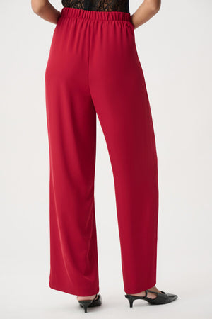 Belted Wide-leg Trousers