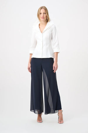 Classic Chic Peplum Blouse