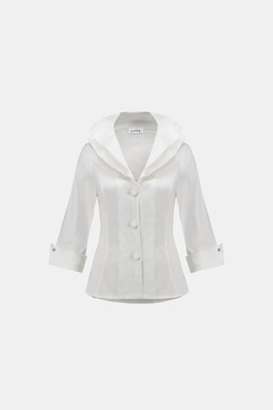 Classic Chic Peplum Blouse