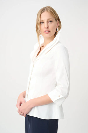 Classic Chic Peplum Blouse