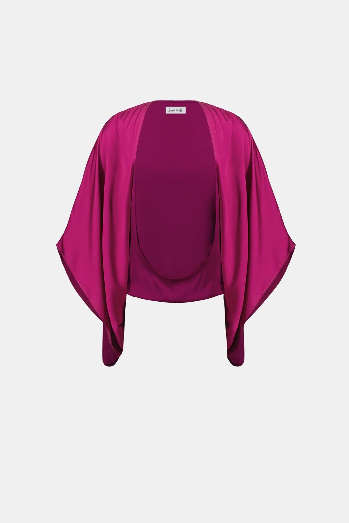 Satin Dolman Sleeve Cover Up