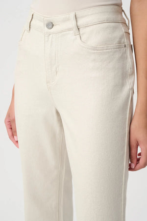 Classic Straight Leg Metallic Jeans