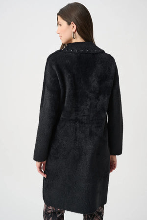 Studded Sweater Coat
