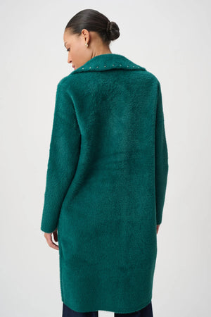 Studded Sweater Coat