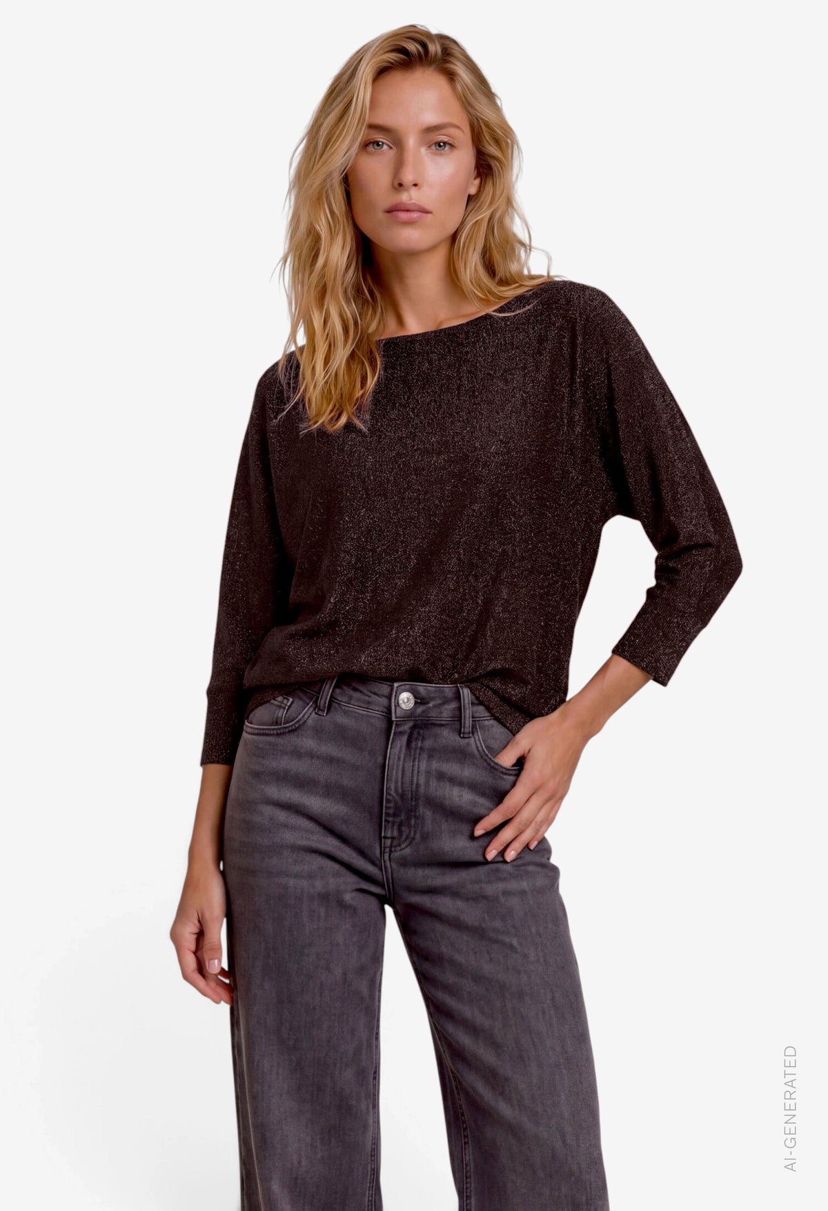 Embellished Half sleeve Top