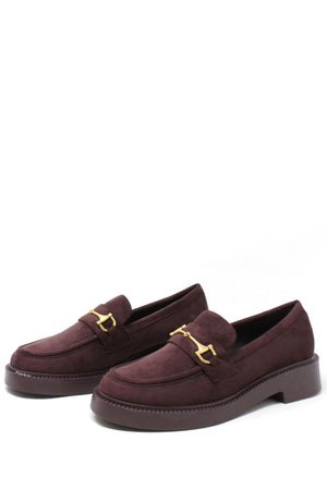 Golden Buckle Loafer