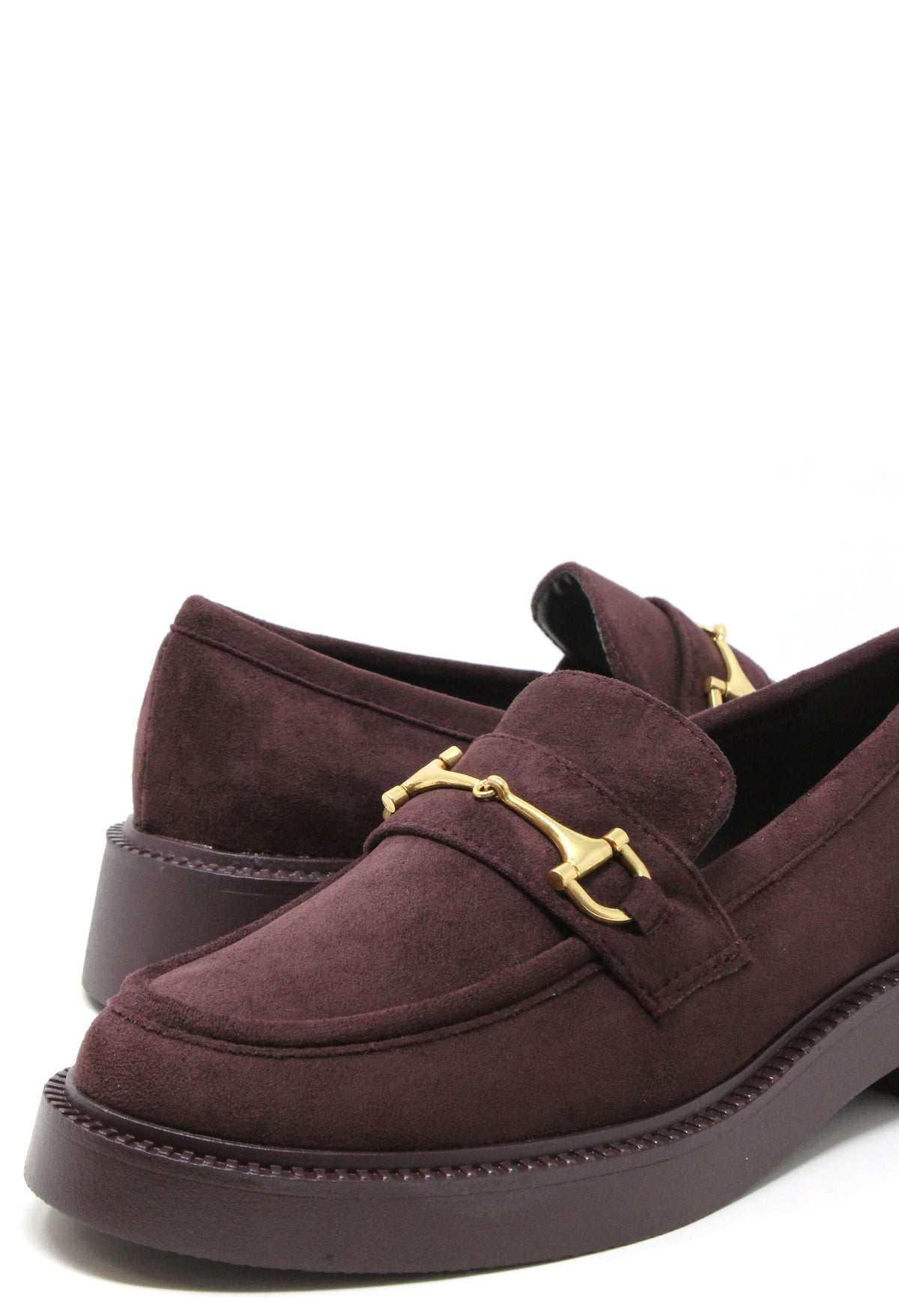 Golden Buckle Loafer