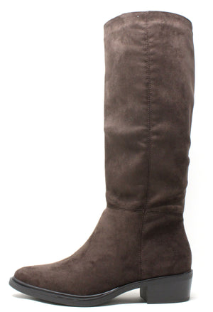 Pointed Knee High Boot