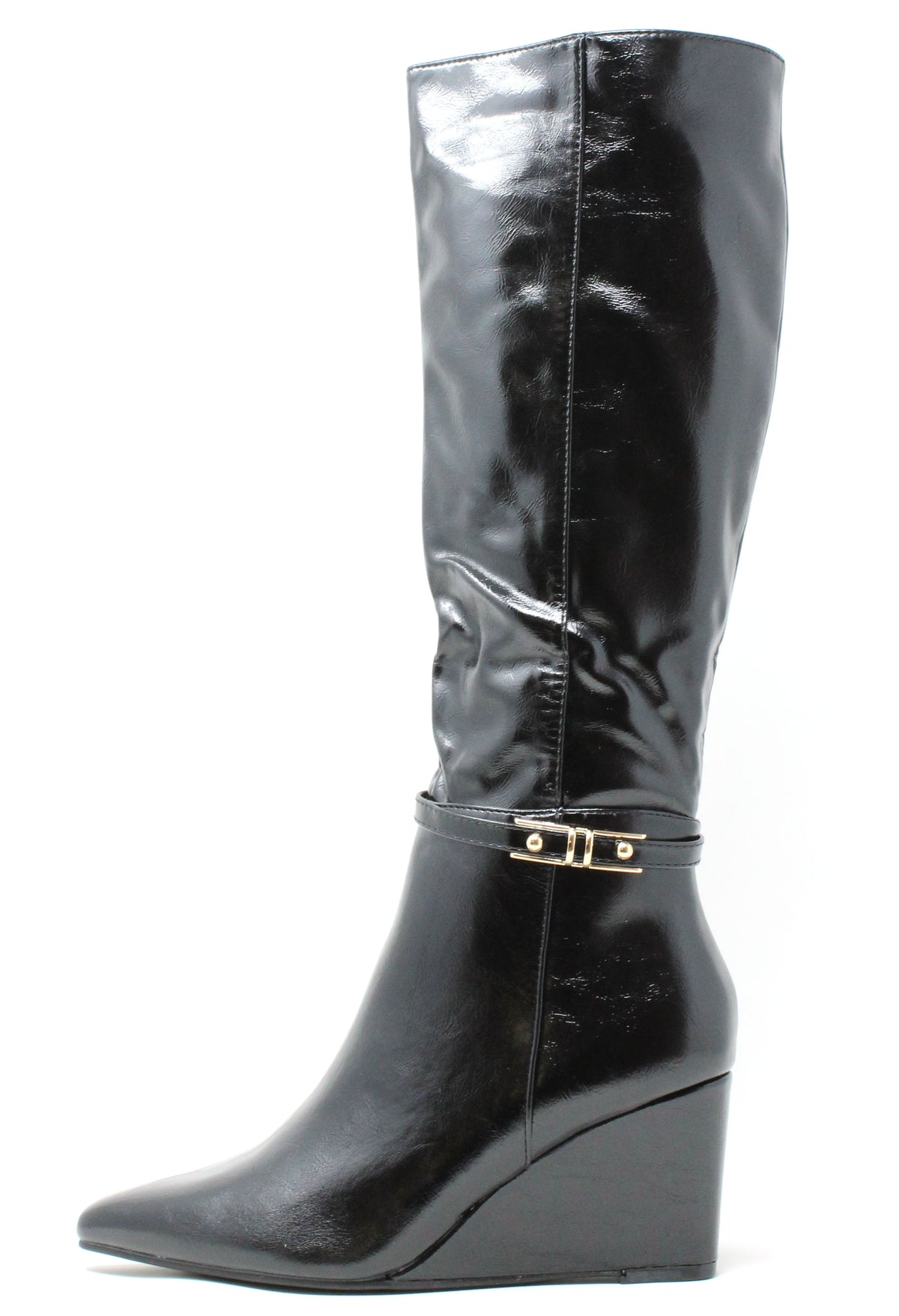 Wedge Knee High Boot