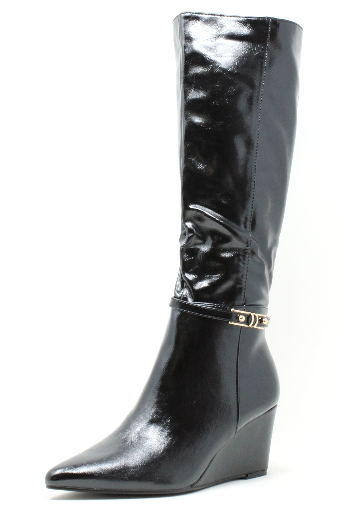 Wedge Knee High Boot