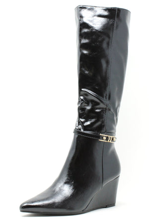 Wedge Knee High Boot