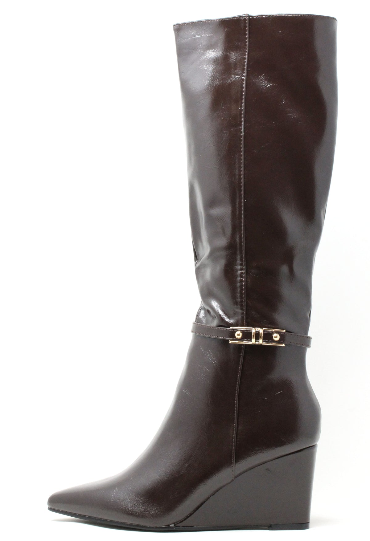 Wedge Knee High Boot