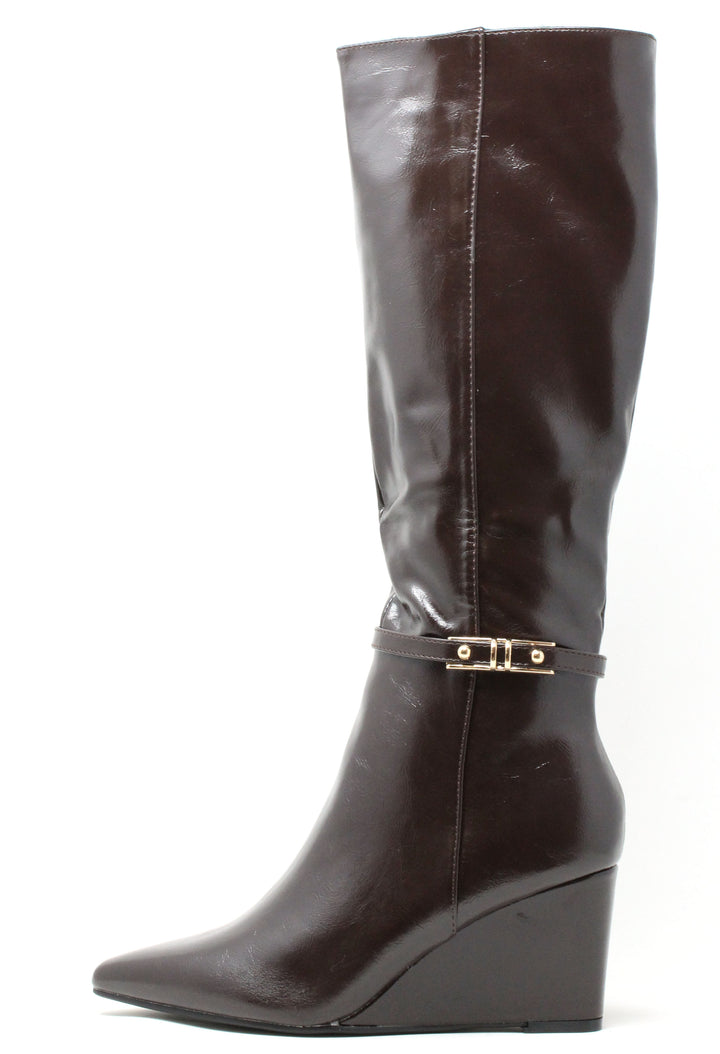 Wedge Knee High Boot