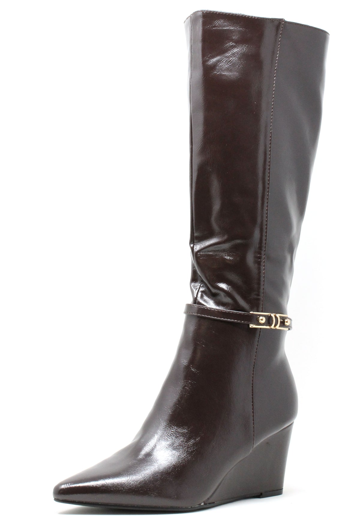 Wedge Knee High Boot