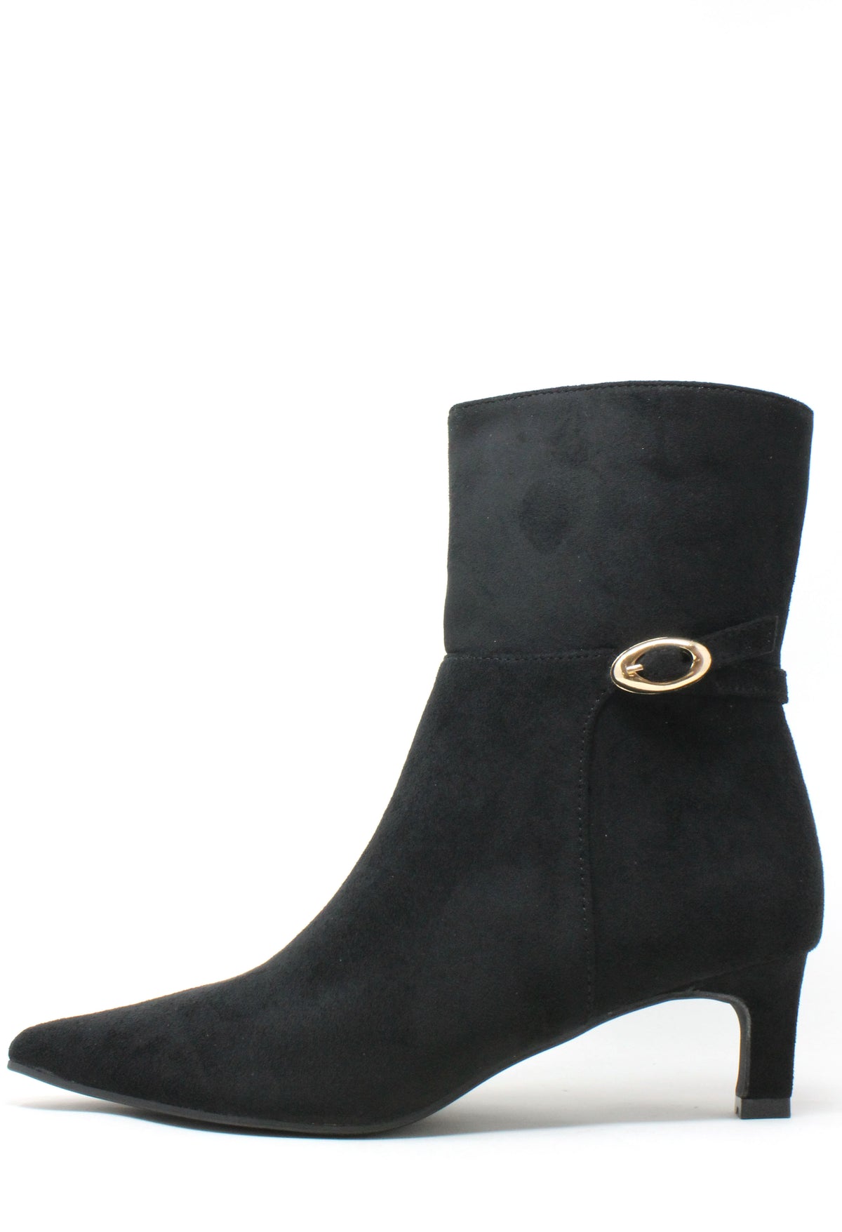 Vintage Buckle Ankle Boot