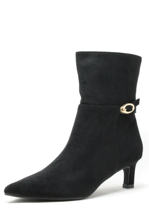 Vintage Buckle Ankle Boot