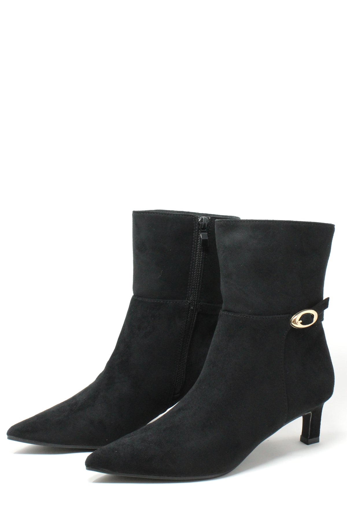 Vintage Buckle Ankle Boot