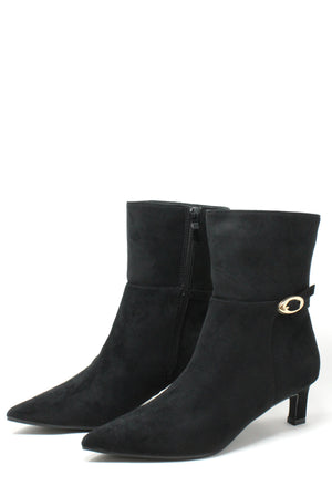 Vintage Buckle Ankle Boot