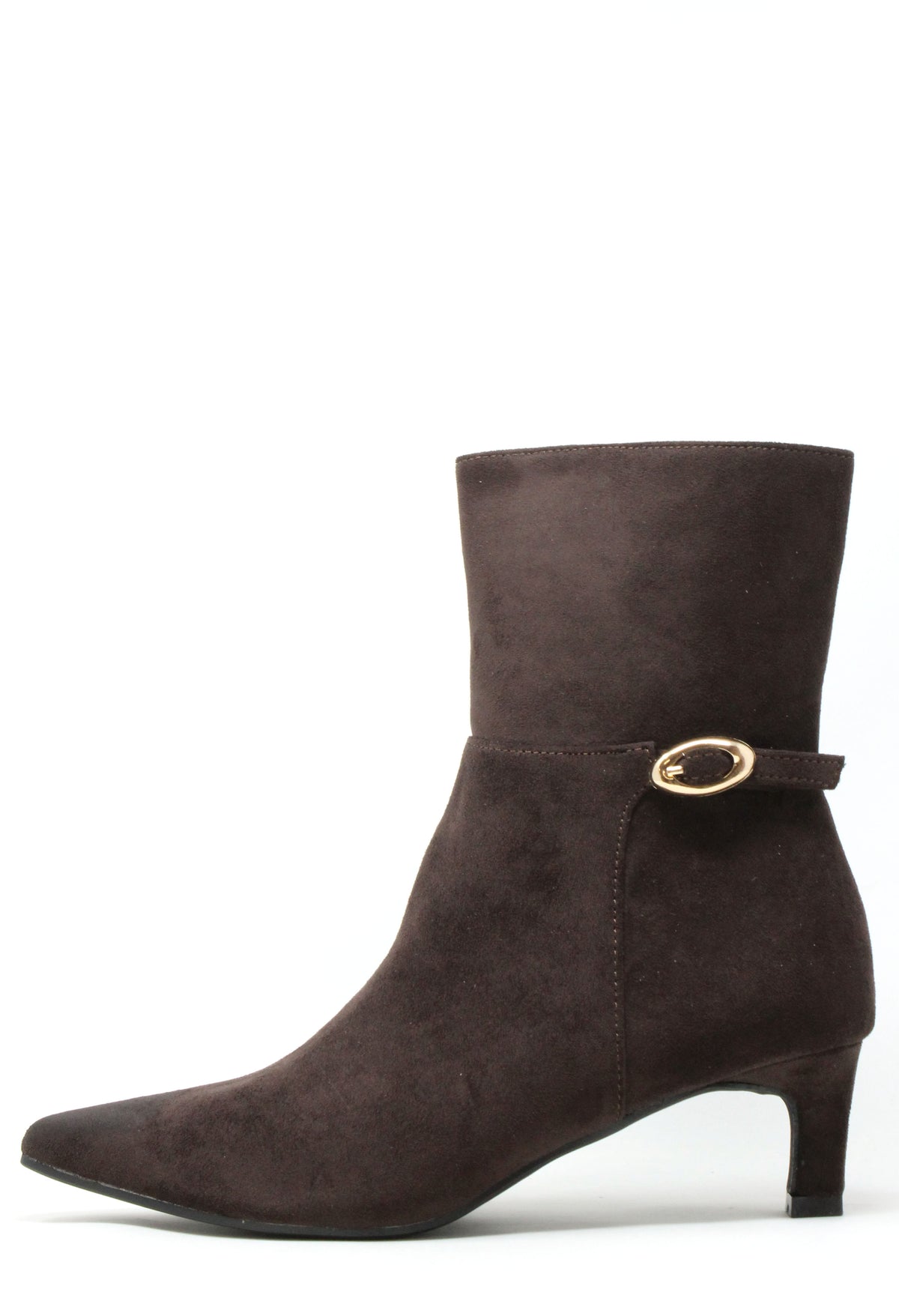 Vintage Buckle Ankle Boot