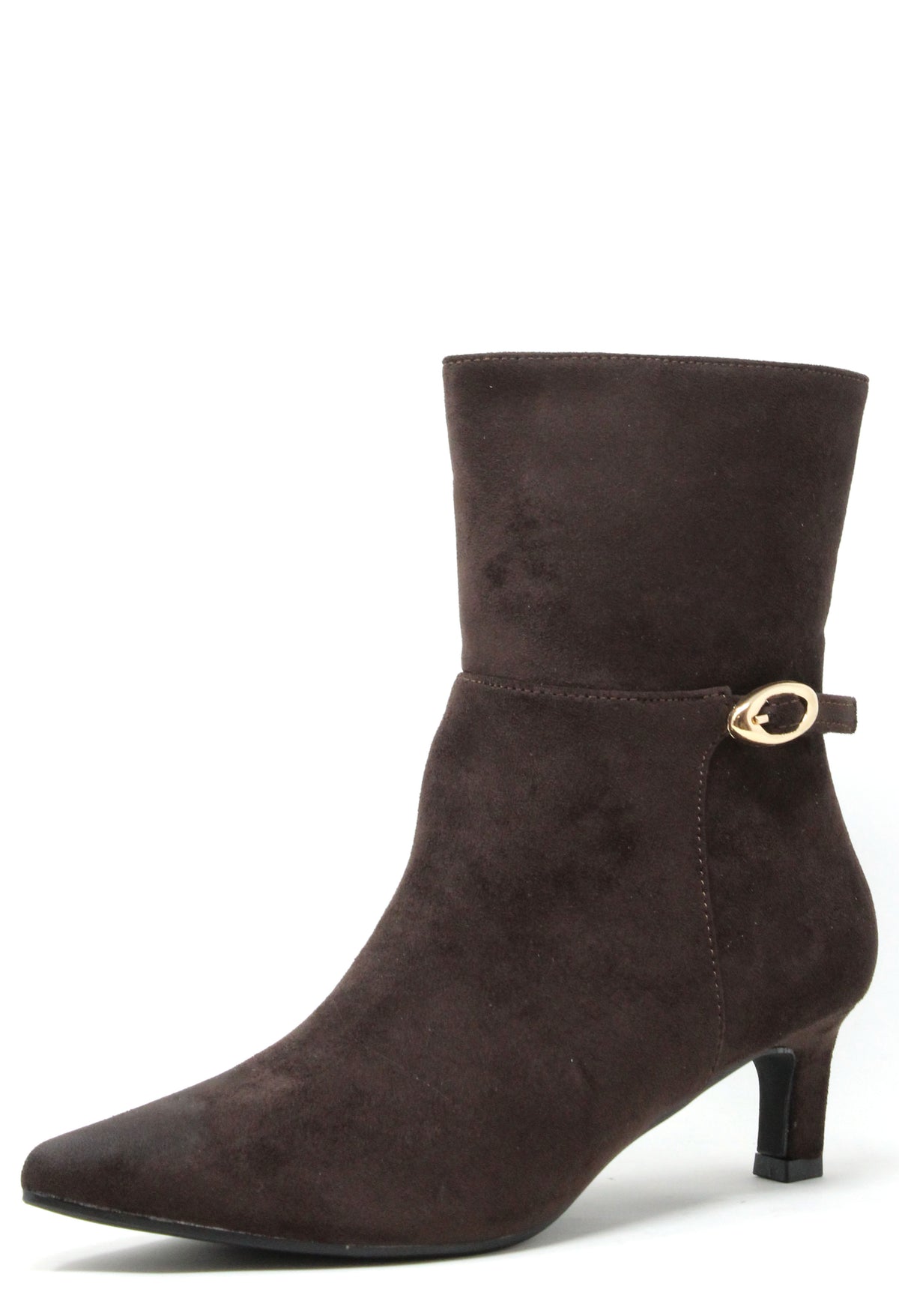 Vintage Buckle Ankle Boot