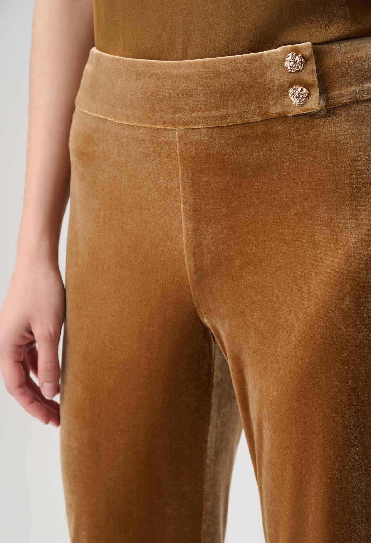Velvet Flared Pants
