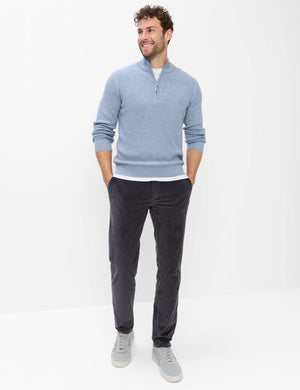 Steffen Knitted Half Zip