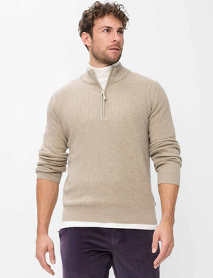 Steffen Knitted Half Zip