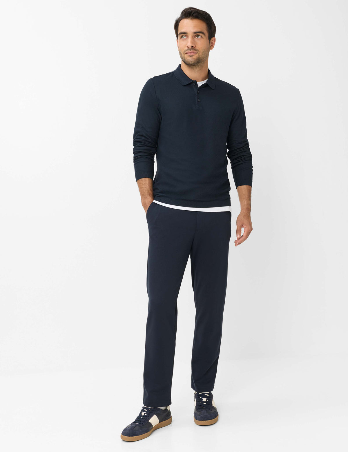 Long Sleeve Polo Shirt