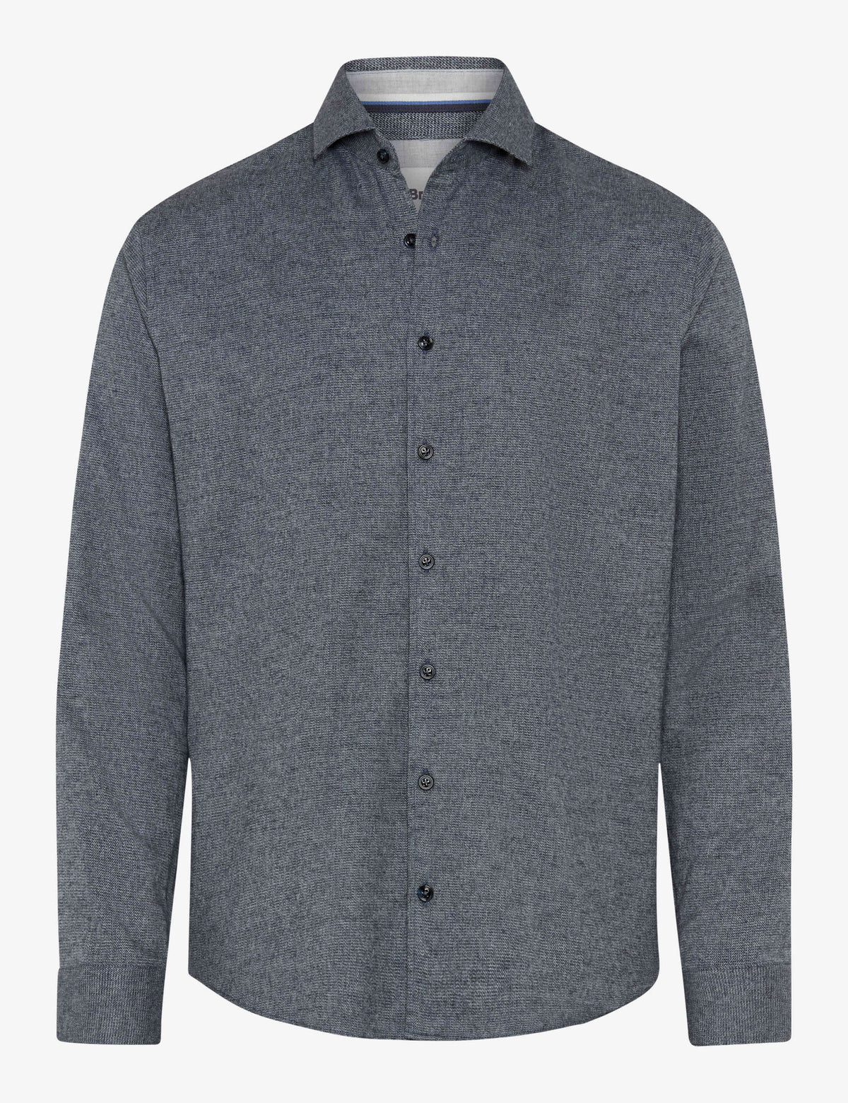 Notched Collar Shirt