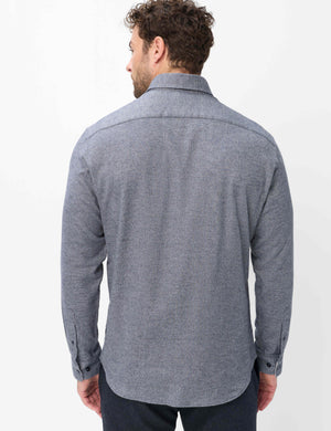 Notched Collar Shirt