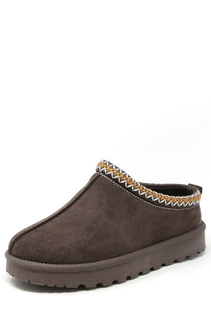 Embroidered Slip On Boots