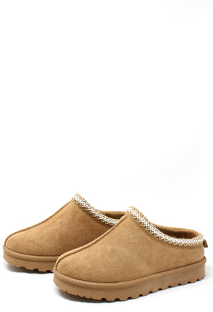 Embroidered Slip On Boots