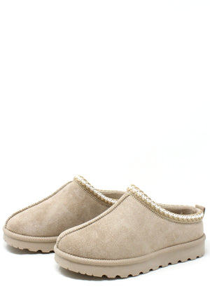 Embroidered Slip On Boots