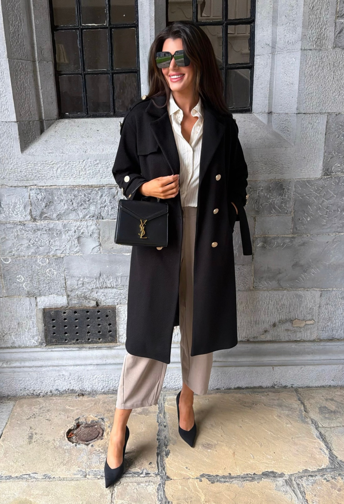 The Megan Signature Belted Coat