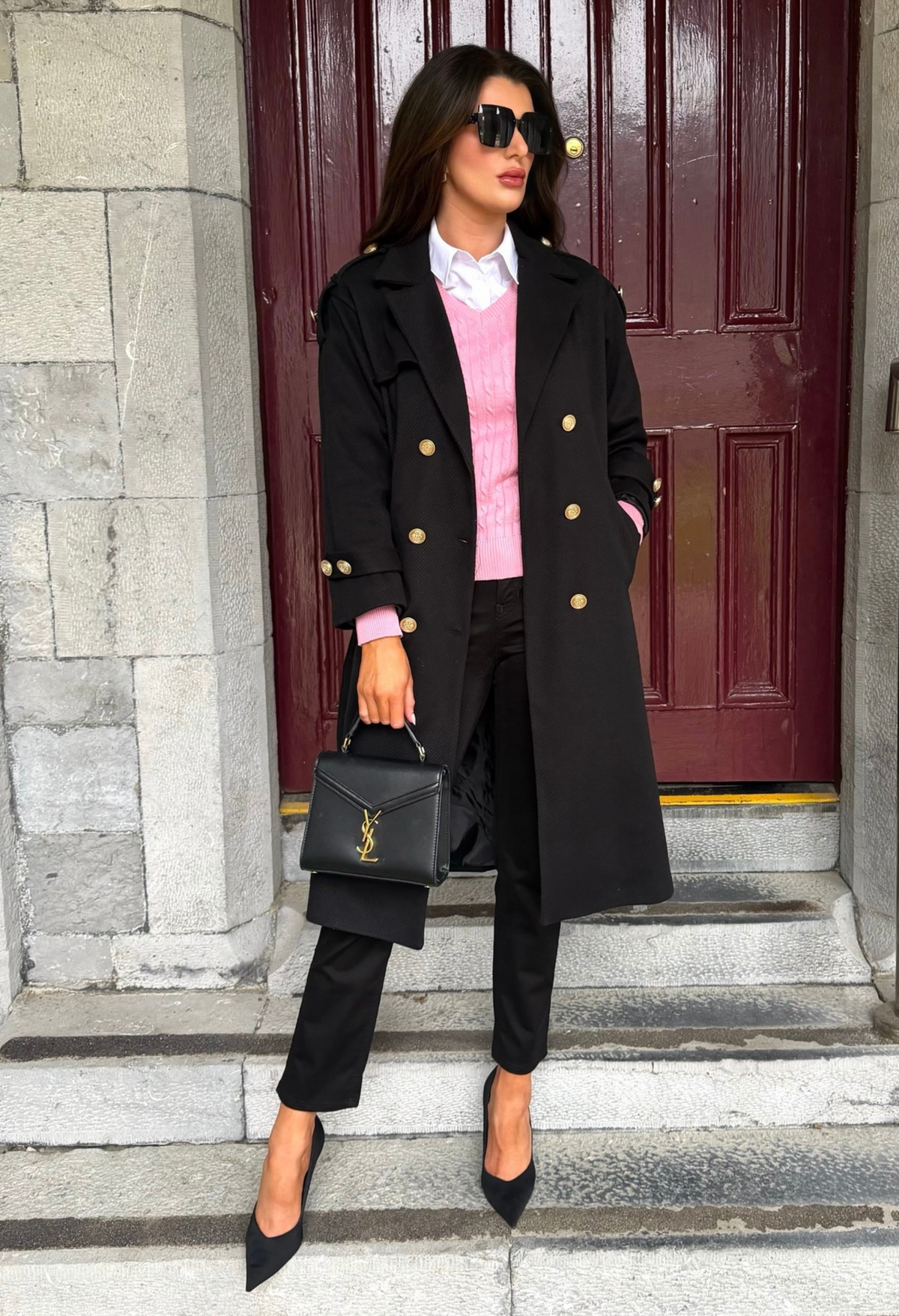 The Megan Signature Belted Coat