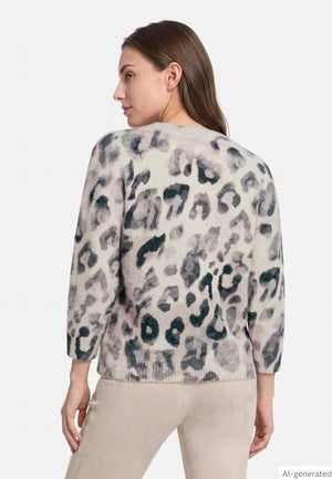 Leopard Print Sweater