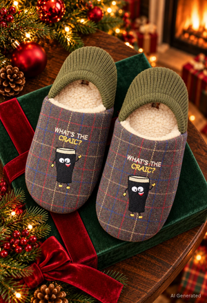 Men's Novelty Cabin Slippers