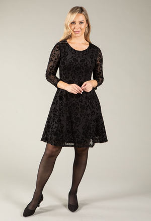Floral Mesh Dress