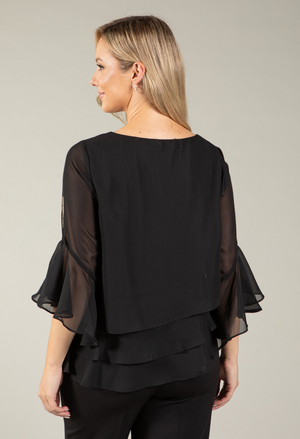 Diamante Trim Blouse