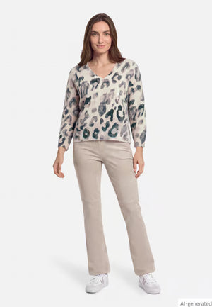 Leopard Print Sweater