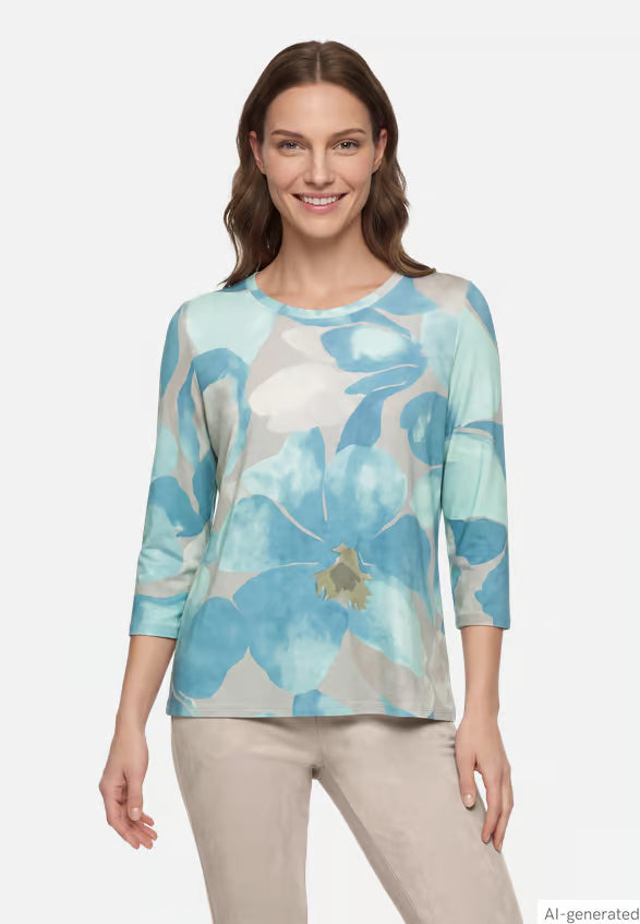 Floral Print T-Shirt