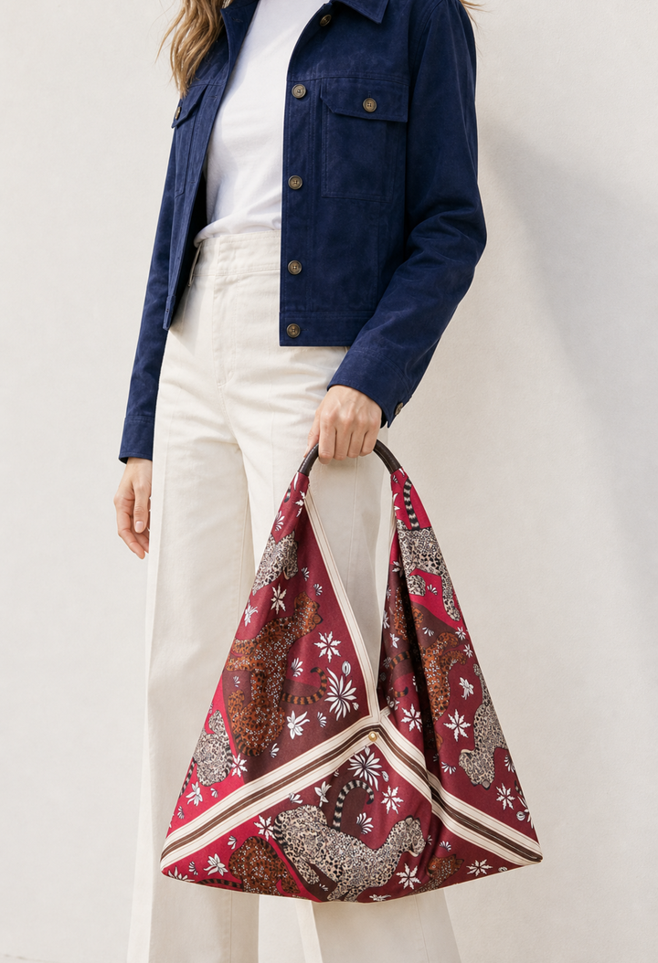 Abstract Print Tote Bag