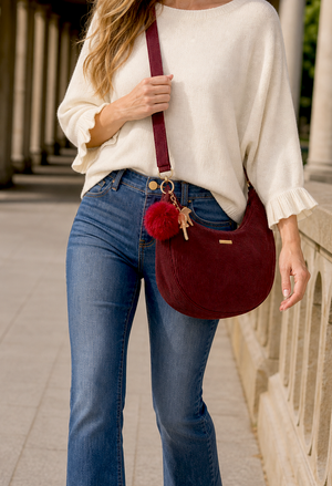 Corduroy Crossbody Bag