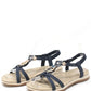 Disc and Floral Gem Sandal