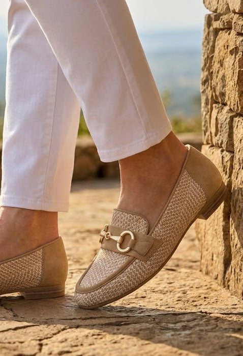 Woven look Loafer