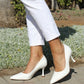 Lacquer Look Heel